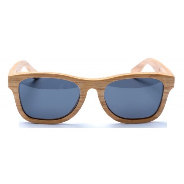 Monroe - Honey Bamboo Sunglasses